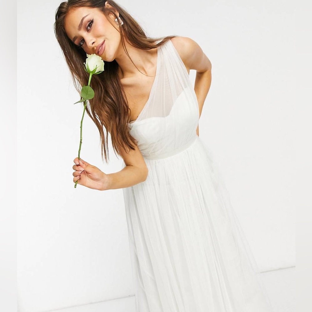 Cream / off white Tulle Bridal dress by Anaya with Love
